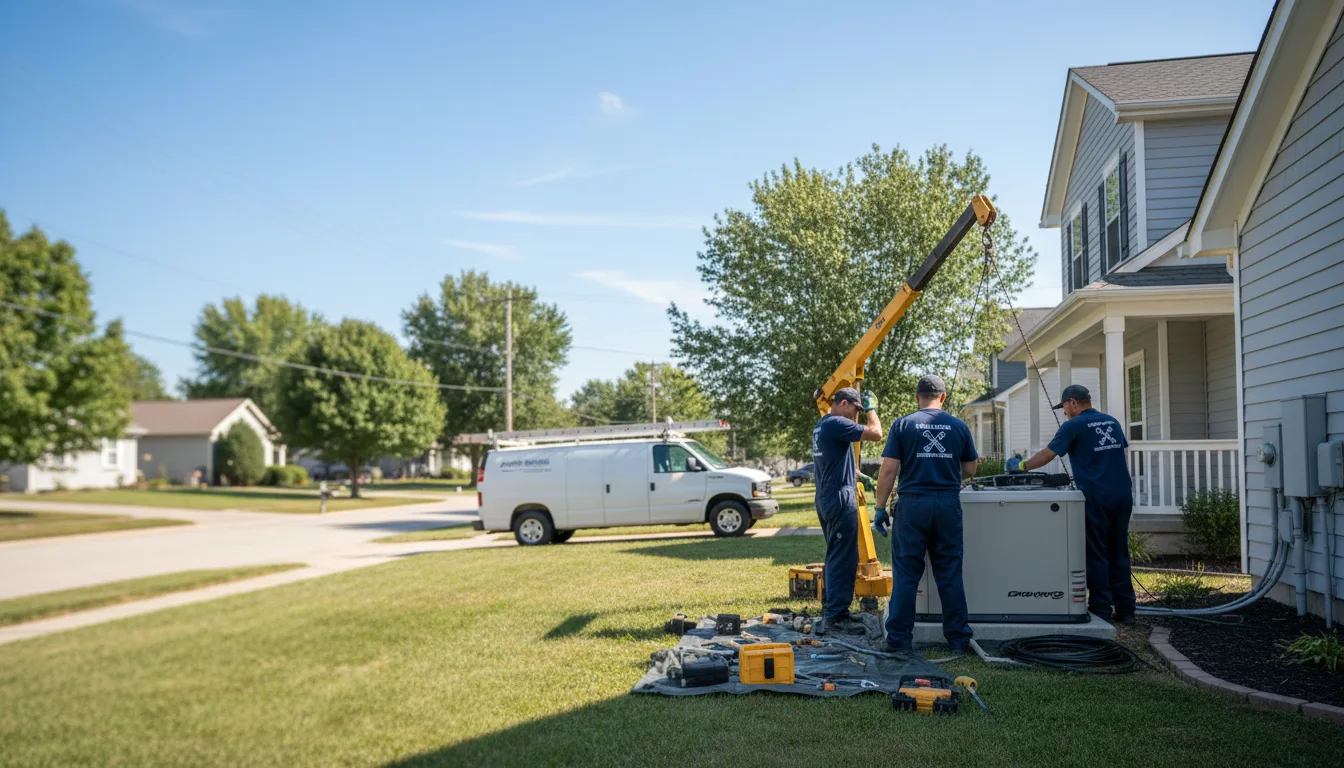 Generator Installation in Big Cabin, OK near me
